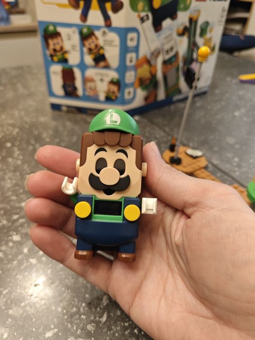 Lego Mario Луиджи (зелёный) стартовый конструктор