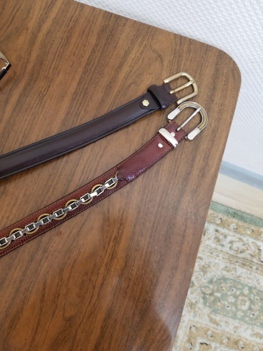 Мужские Кожаные ремни Италия оригинал