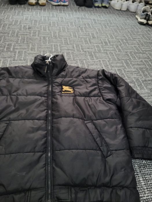 Geacă de iarnă neagră matlasată Burberry London – Mărimea 2XL