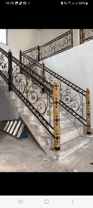 vând gard din fer forjat și din tablă de cupata