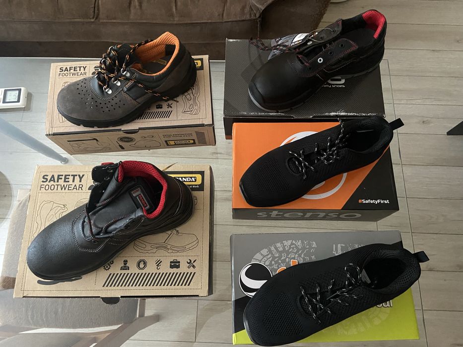 Работни обувки с бомбета