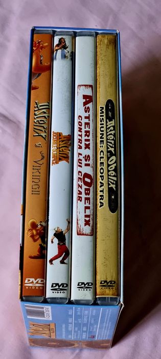 Asterix si Obelix,colectie de 4 Dvd  traduse in romana
