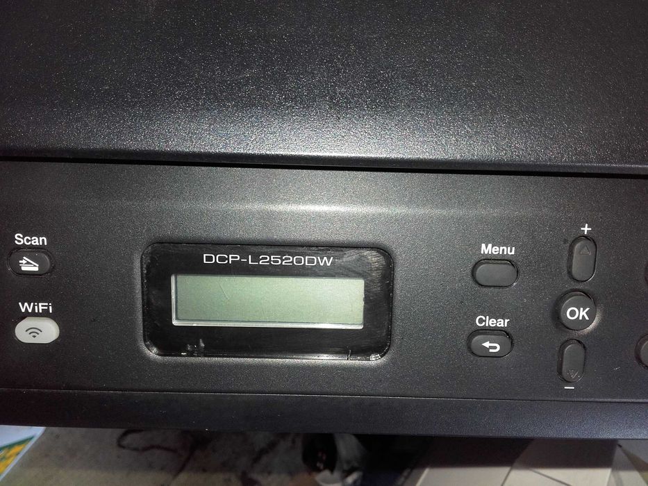 Като нов! Безжичен Wi-Fi лазерен принтер, ске 3 в 1 Brother DCP L2520DW