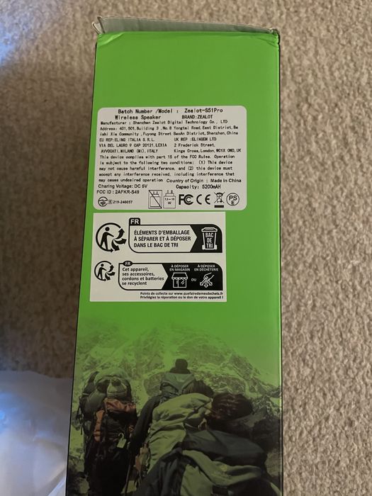 Boxa Portabila wifi Bloth NOUA Zealot S51 Pro