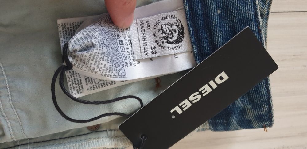 Diesel Buster Made in Italy Mens Sizе 33/32 НОВО! ОРИГИНАЛ! Мъжки Дънк