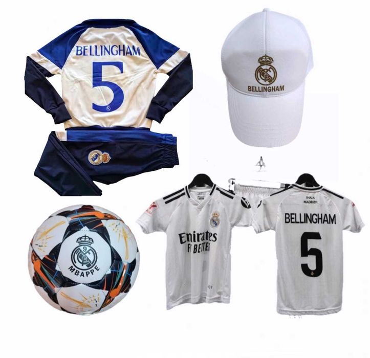 Левски София детски Сет комплект Levski екип шапка Анцуг топка 4 16г