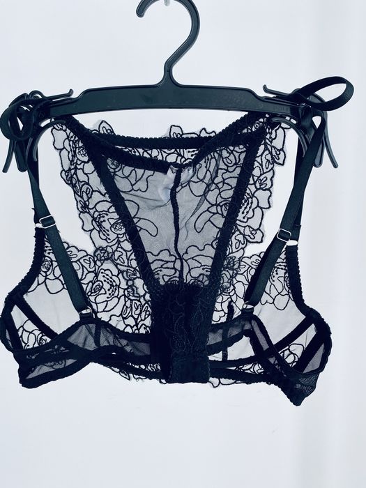 Комплект красиво дамско дантелено бельо нов