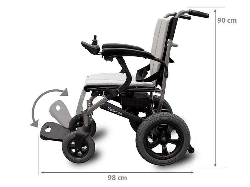 Scaun rotile electric