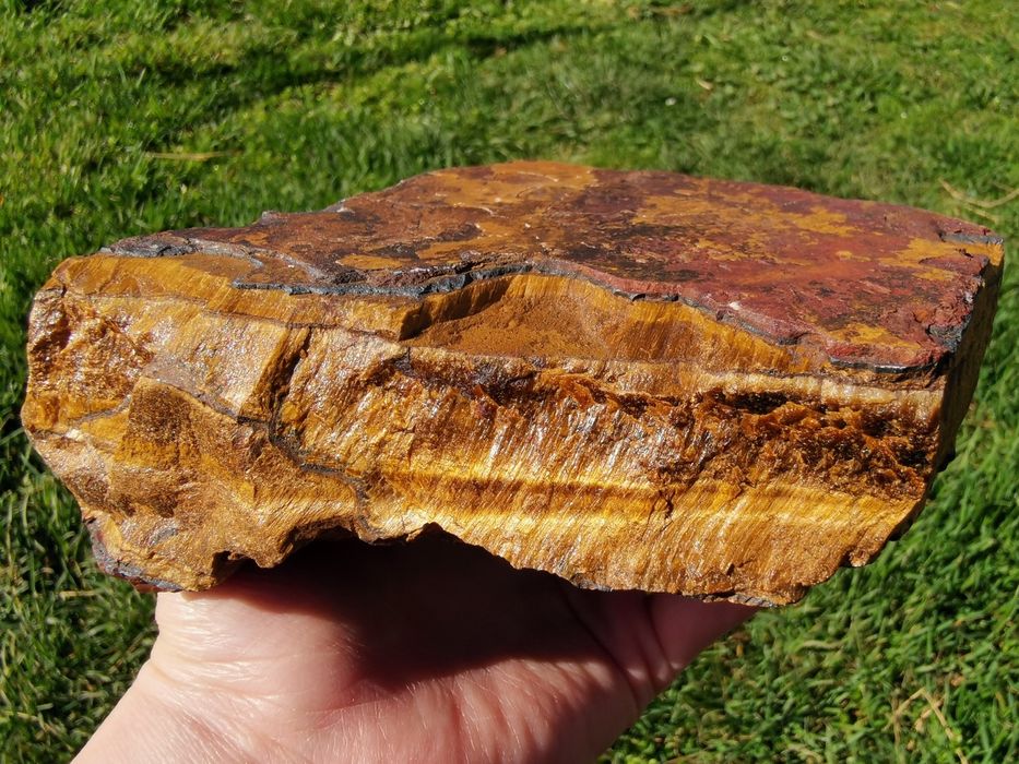 Тигрово око Хризопраз Лапис лазули - големи необработени камъни