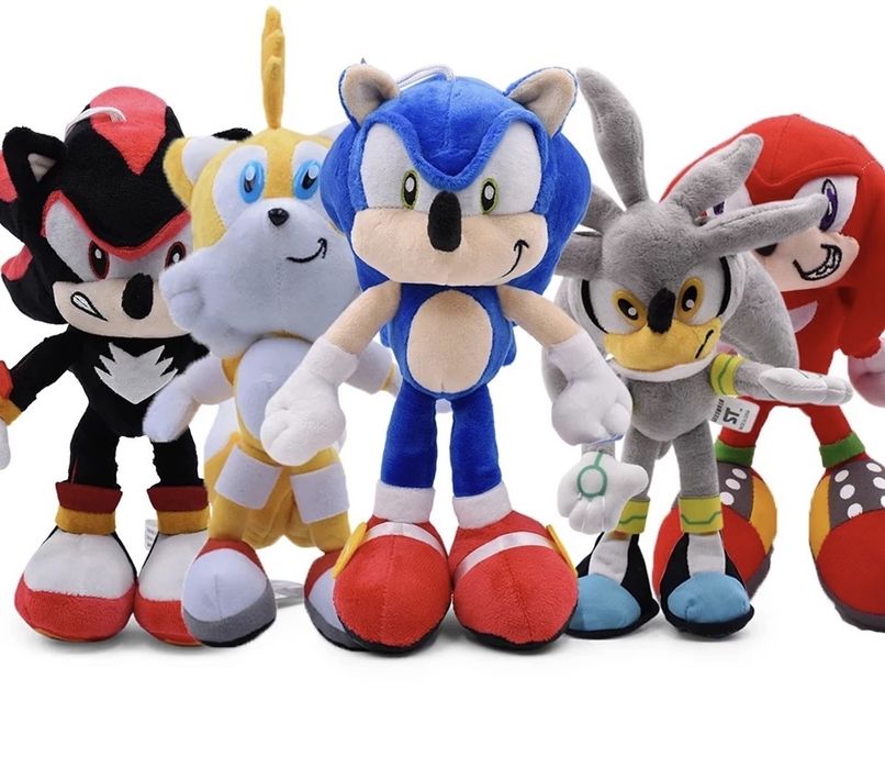 Плюшена играчка Соник/Sonic plush