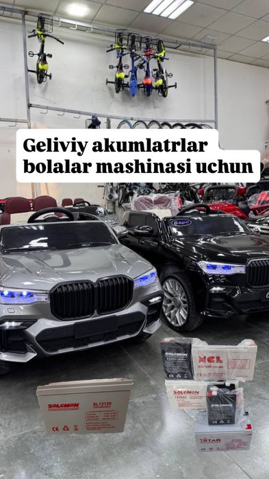 Akumlatrlar bolalar mashinasi uchun 24/7