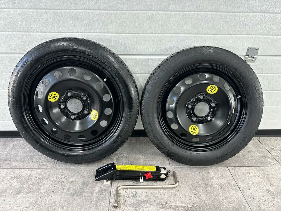 Kit rezerva Slim BMW 17" SI 16" NOU Cheie și cric originale!
