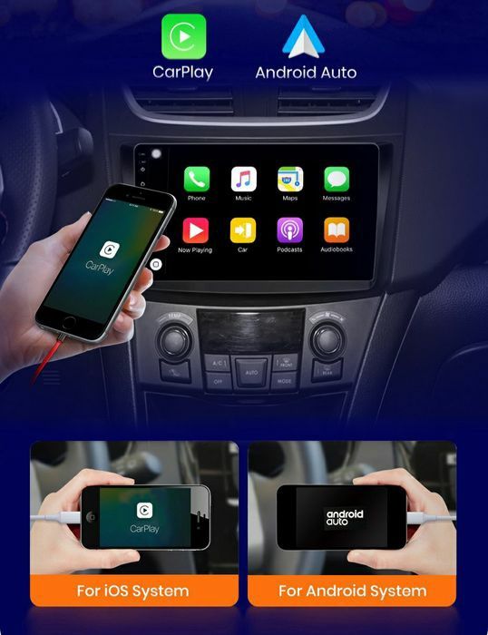 Navigatie Android dedicata Toyota Auris E150 (2006-2012)