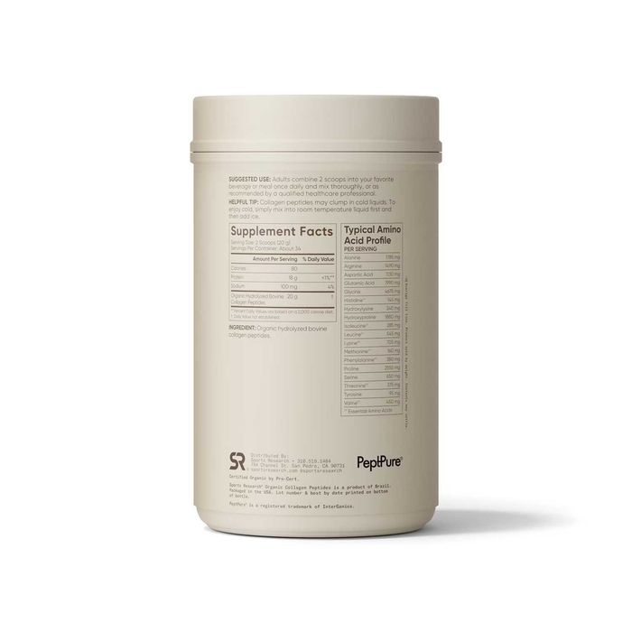 Органический Коллаген Sports Research Collagen 680 грамм