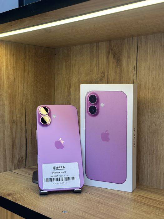 айфон 16 розовый е сим