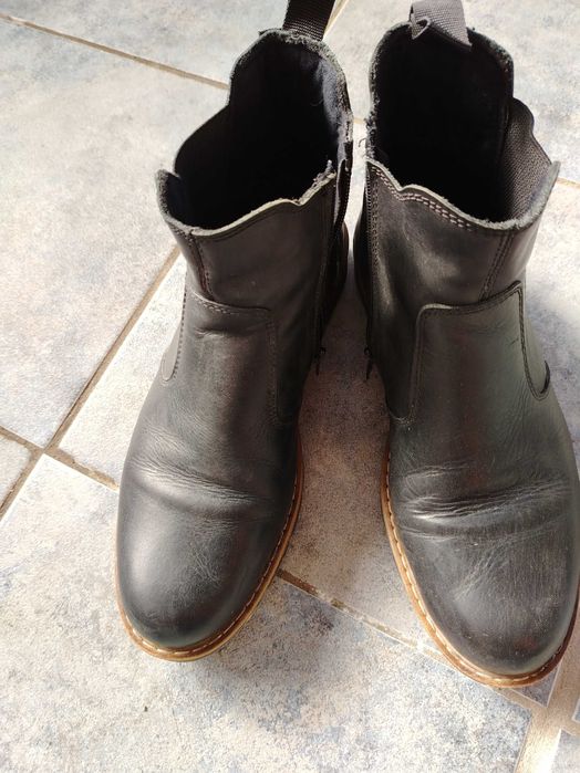 Зимни боти Кавалер кожа 44номер, боти кожа 42номер