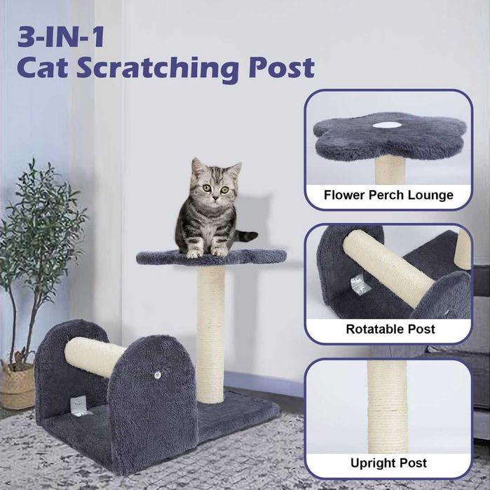 Stalp de zgariat pentru pisici