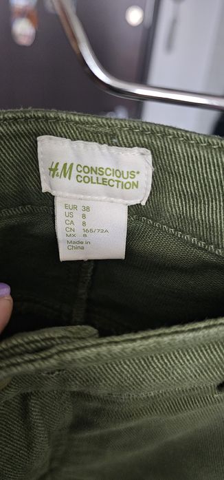 Pantalon casual H&M și bluză gen ie