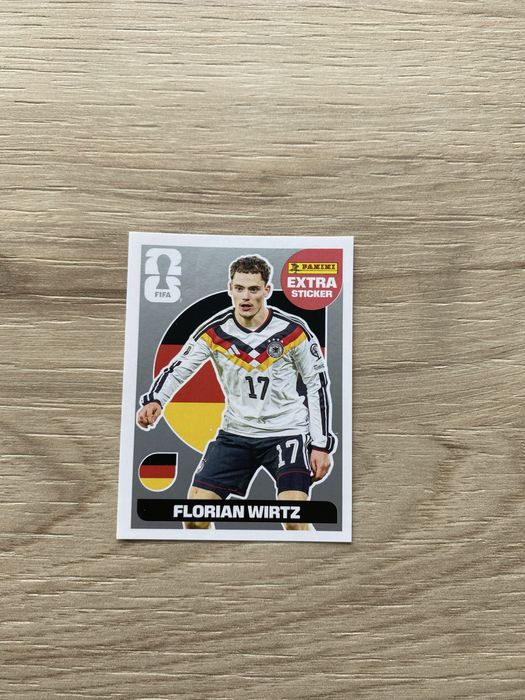 Florian Wirtz Extra Sticker Panini World cup 2026