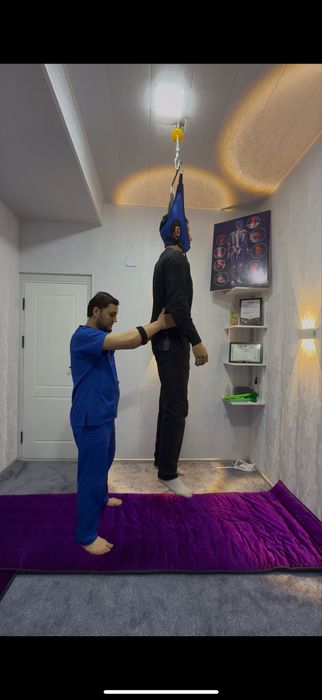 Петля Глиссона Вытяжение позвоночника / Glisson ilgagi umurtqa tortish