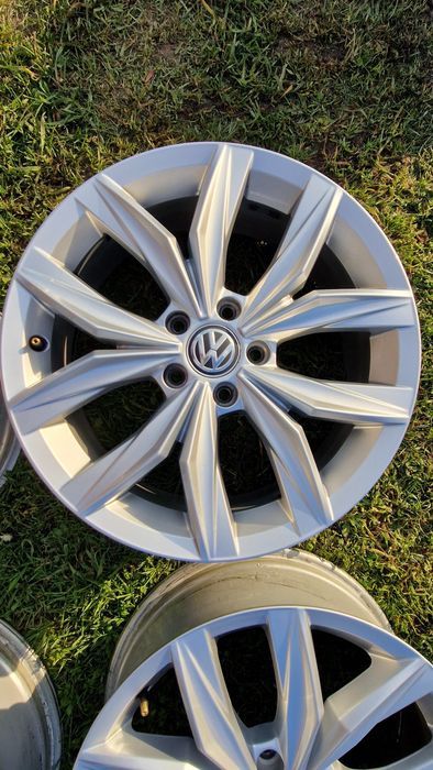 Jante originale Vw Tiguan R18, model  "KINGSTON",  Skoda Kodiaq SeatTerraco, cod  5NA 601 025 B