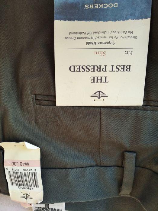 Джинсы "Calvin Klein/ Dockers" из США (W33,34,40)