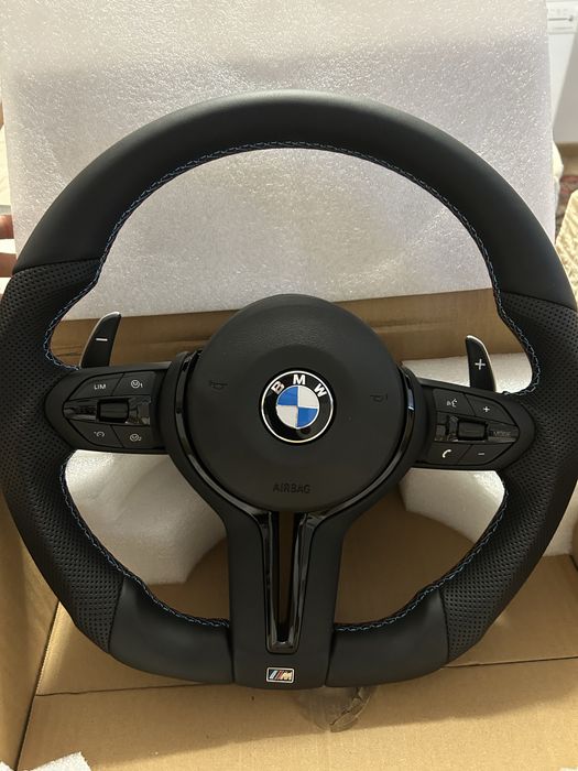 BMW M спортен волан с пера F20 F30 F10 F15 F16 F25 F26 F32 F36 X1 X3 X4 X5 X6