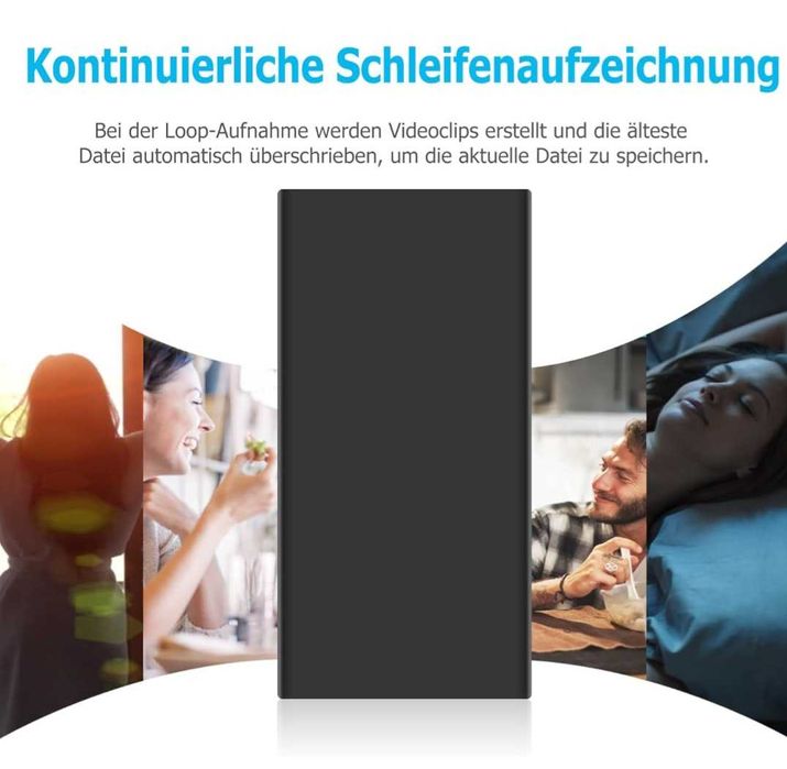 Скрита Камера във външна батерия Power Bank 10000mAh HD 1080P НОВА