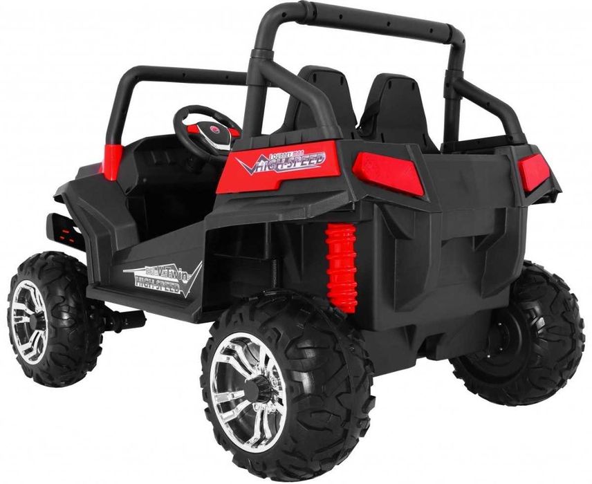 Masinuta electrica 4x4 Premier V-Twin, 12V, 2 locuri, roti cauciuc EVA