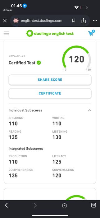 Duolingo/Toefl помощь в сдаче