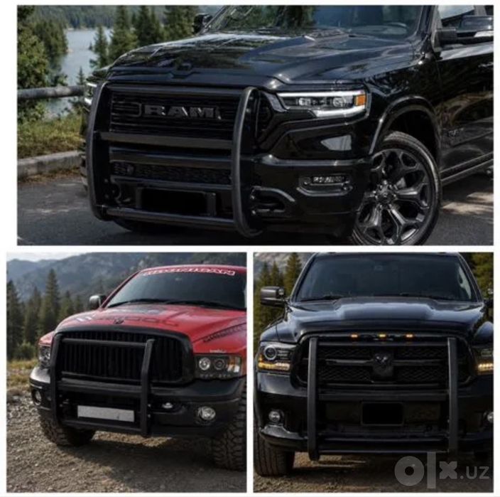 Защита бампера на Dodge Ram 3 4 5 поколение