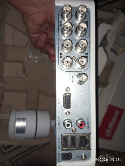 Kamera, videokuzatuv komplekt dvr va 2 ta kamera