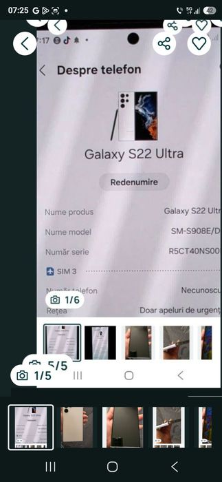 Samsung s22 ultra 256gb