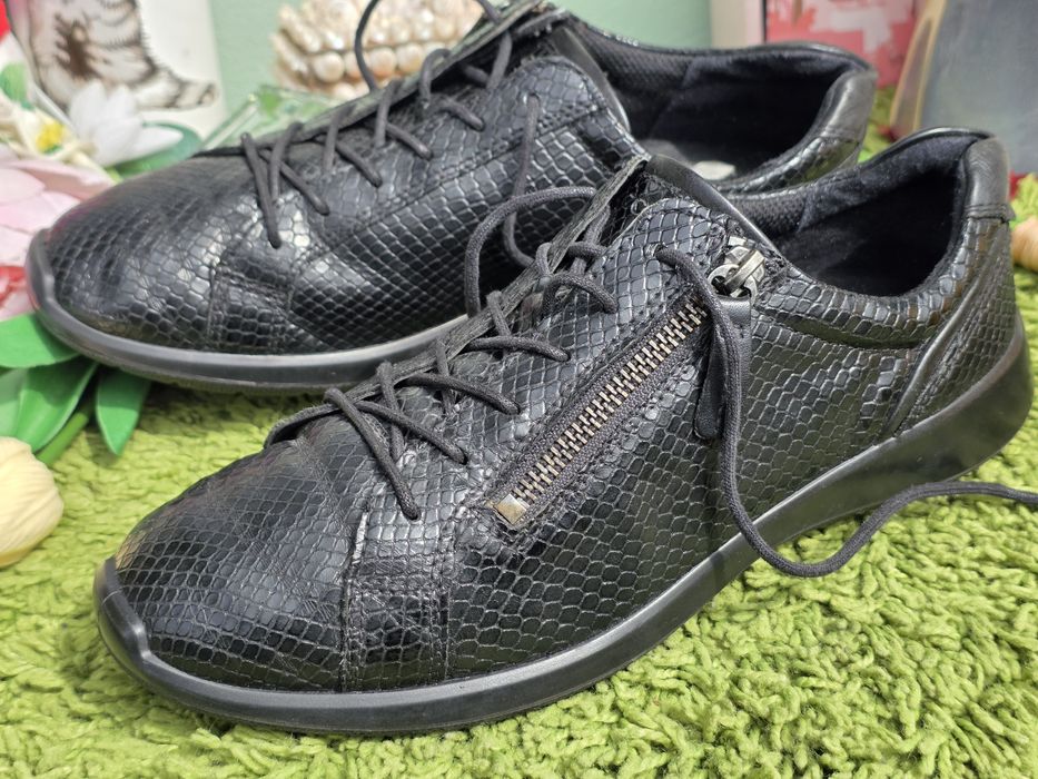 Ecco кецове естествена кожа N39