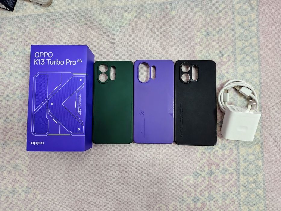 Oppo k13 turbo pro 12/256 GB idial желательно пишите сюда. Или в телег