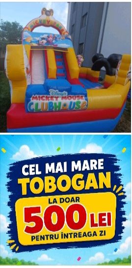Oferta la cel mai mare Tobogan gonflabil