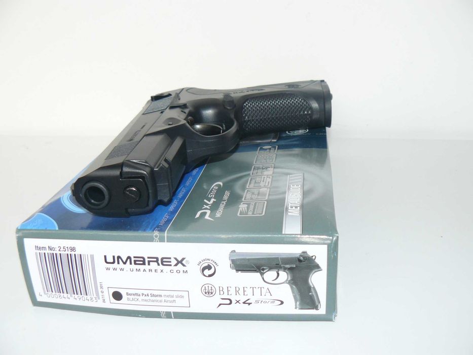 Pistol Airsoft BERETTA PX4 Storm Mecanism Arc/Spring,Nou,Produs UMAREX