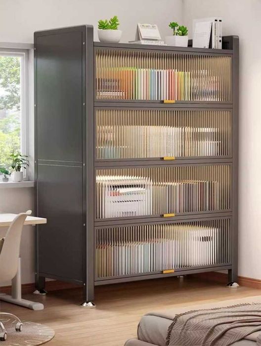 Книжный шкаф с откидной дверцей/защита от пыли и влаги