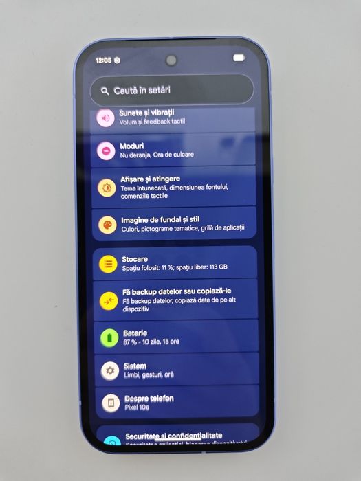 Google Pixel 10a impecabil