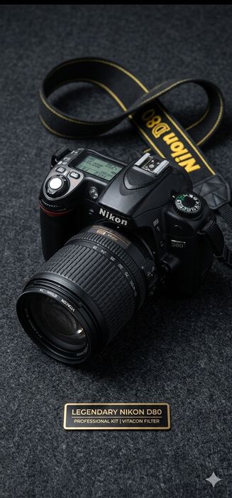Nikon D80 проф фото аппарат
