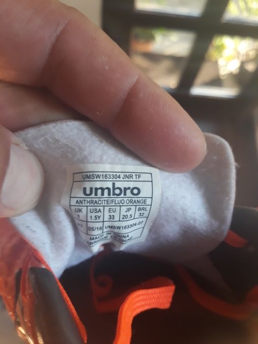 Ghete fotbal UMBRO