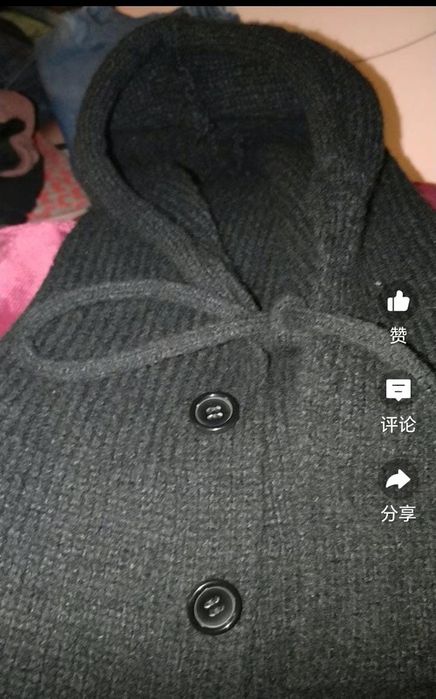 Шапка капор чёрный