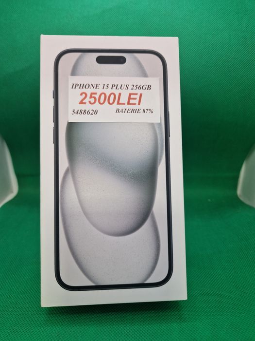 Iphone 15 Plus 256GB baterie 87% Lazar Amanet Crangasi 54886