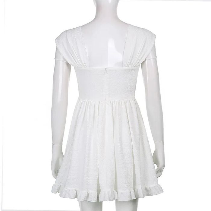 летний сарафан (белое платье)