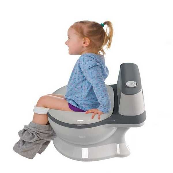 Обучително гърне за деца Mercado Trade, Със звук, Бял