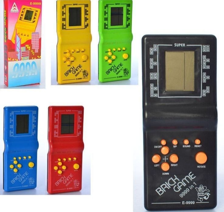 Tetris game  тетрис игрушка для детей ностальгия