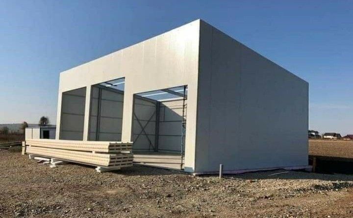 Vând hală metalică 6x 10