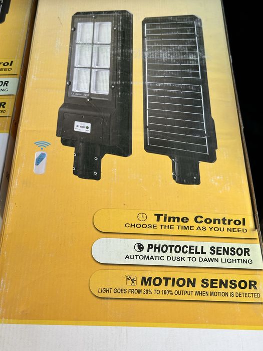 Солнечный панели светилник