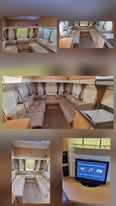 Rulota Bailey Pegasus 462 fab 2010 cu 3locuri,baie mare,ALKO,Mover,Led