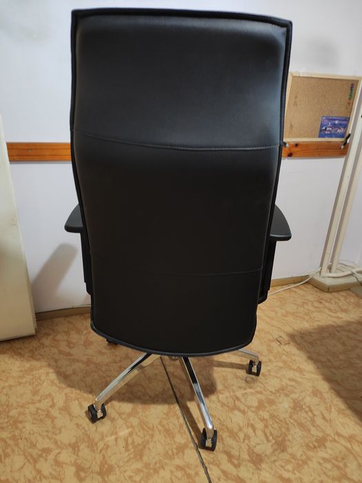 Ергономичен офис стол ChairPro VERONA - естествена кожа,